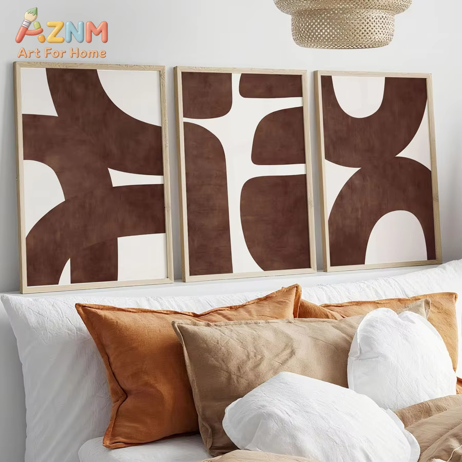 AZNM 3 Pieces Abstract Geometr - Photography Geometry recension och pris