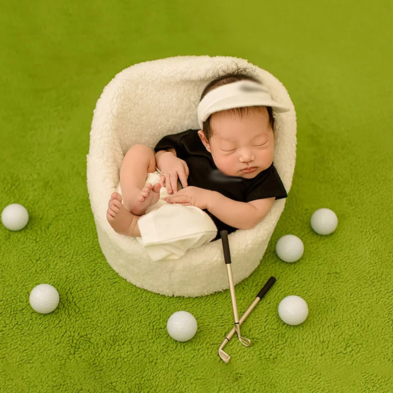 Golf Theme Newborn Photography - Photography Club recension och pris