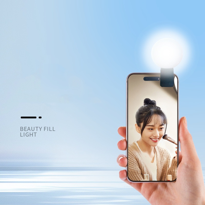 Mini Q Round Selfie Fill Light - Photography Videos Free recension och pris