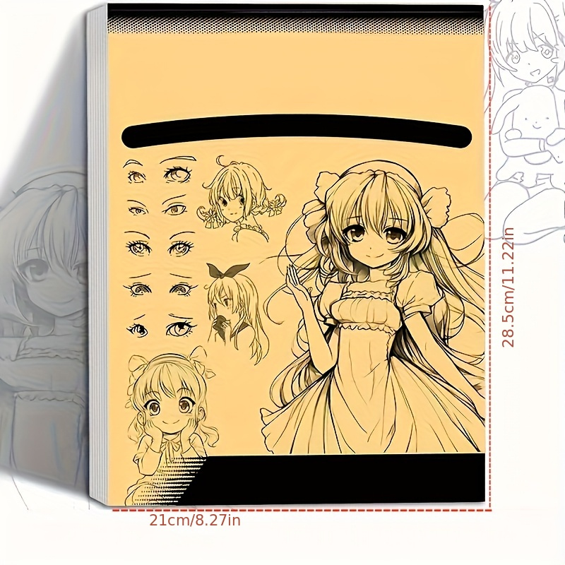 Anime Character Line Art Drawi - Photography Book recension och pris