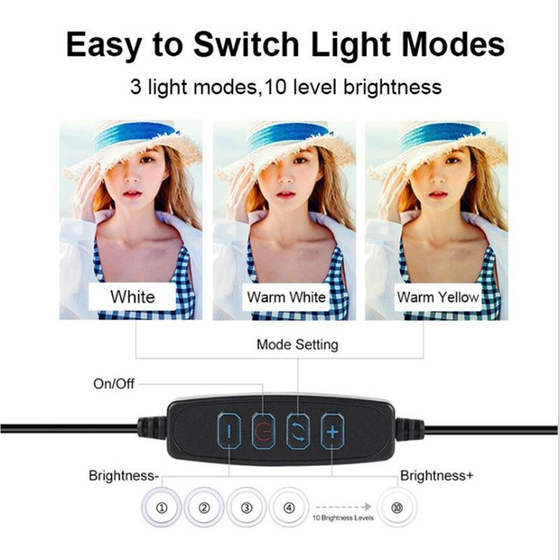 Dimmable Led Ring Light Profis - Photography Videos Free recension och pris