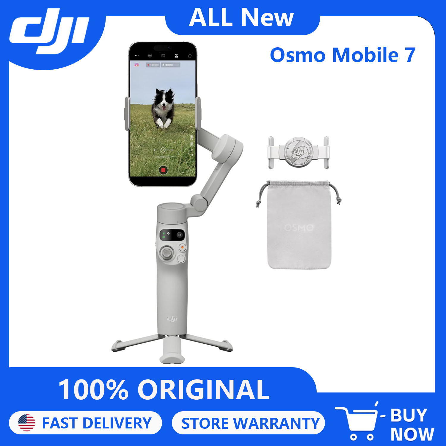 DJI Osmo Mobile 7 Gimbal Stabi - Photography Basics recension och pris
