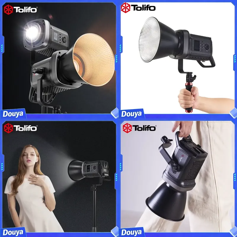 Tolifo SK-200DB 200W LED COB V - Photography Videos Free recension och pris