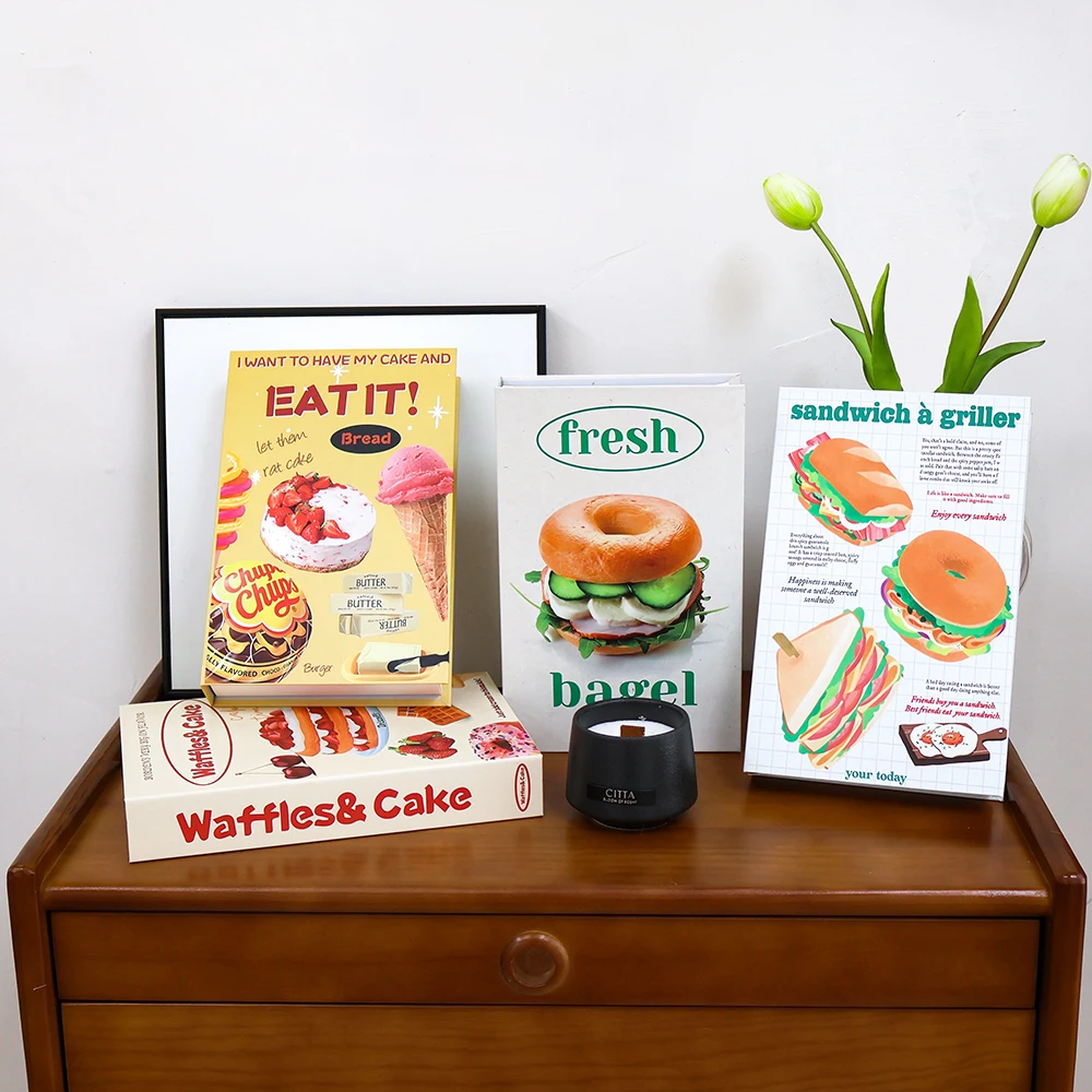 Food Fashion Fake Books Decor  - Photography Book recension och pris