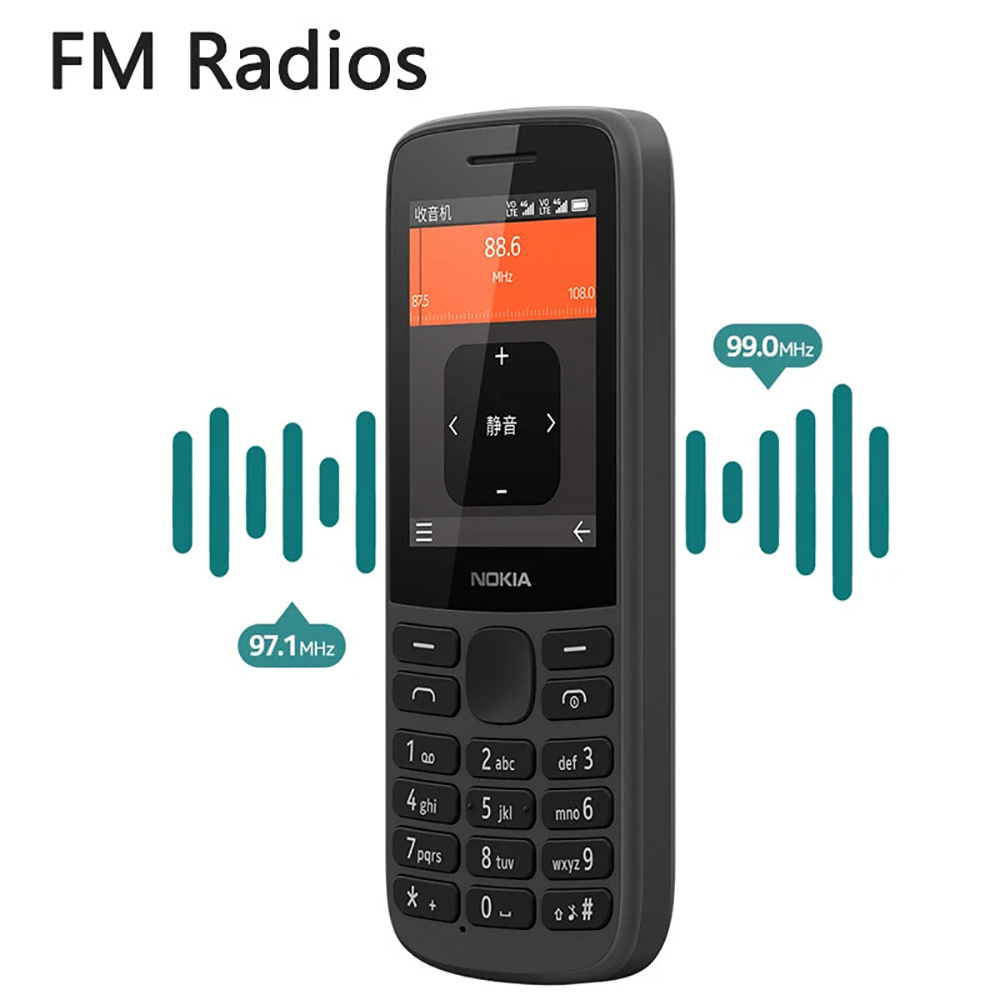Nokia 215 2020 4G Backup Phone - Photography Japanese recension och pris