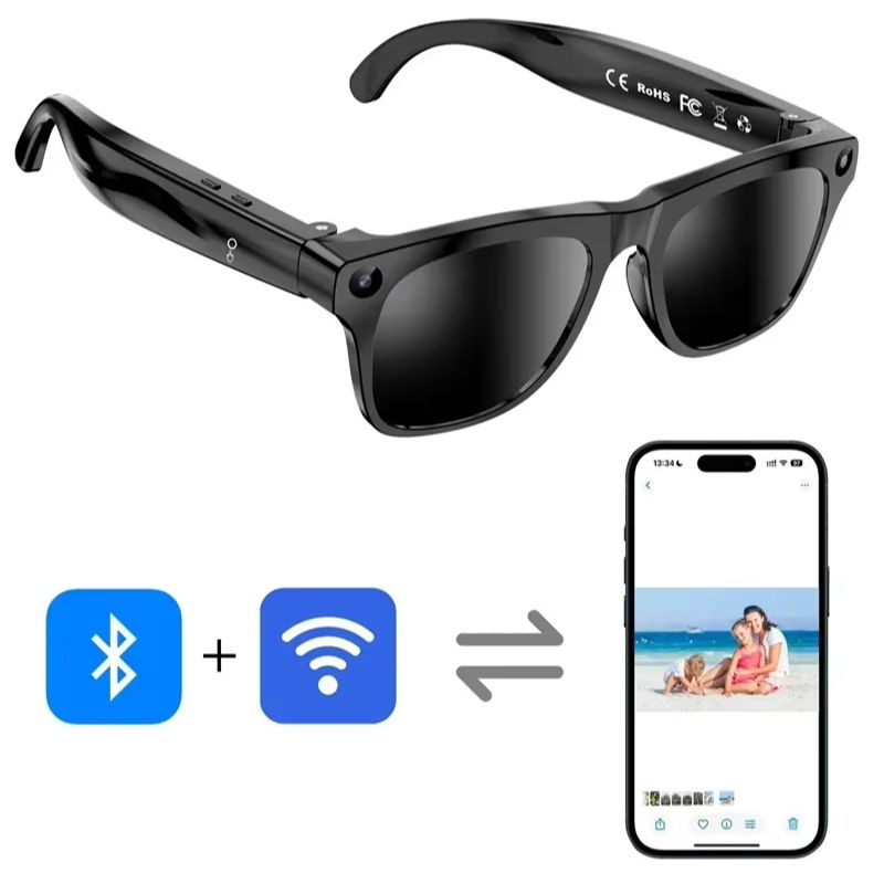 Lenovo Smart AI Glasses HD 8K  - Photography Japanese recension och pris