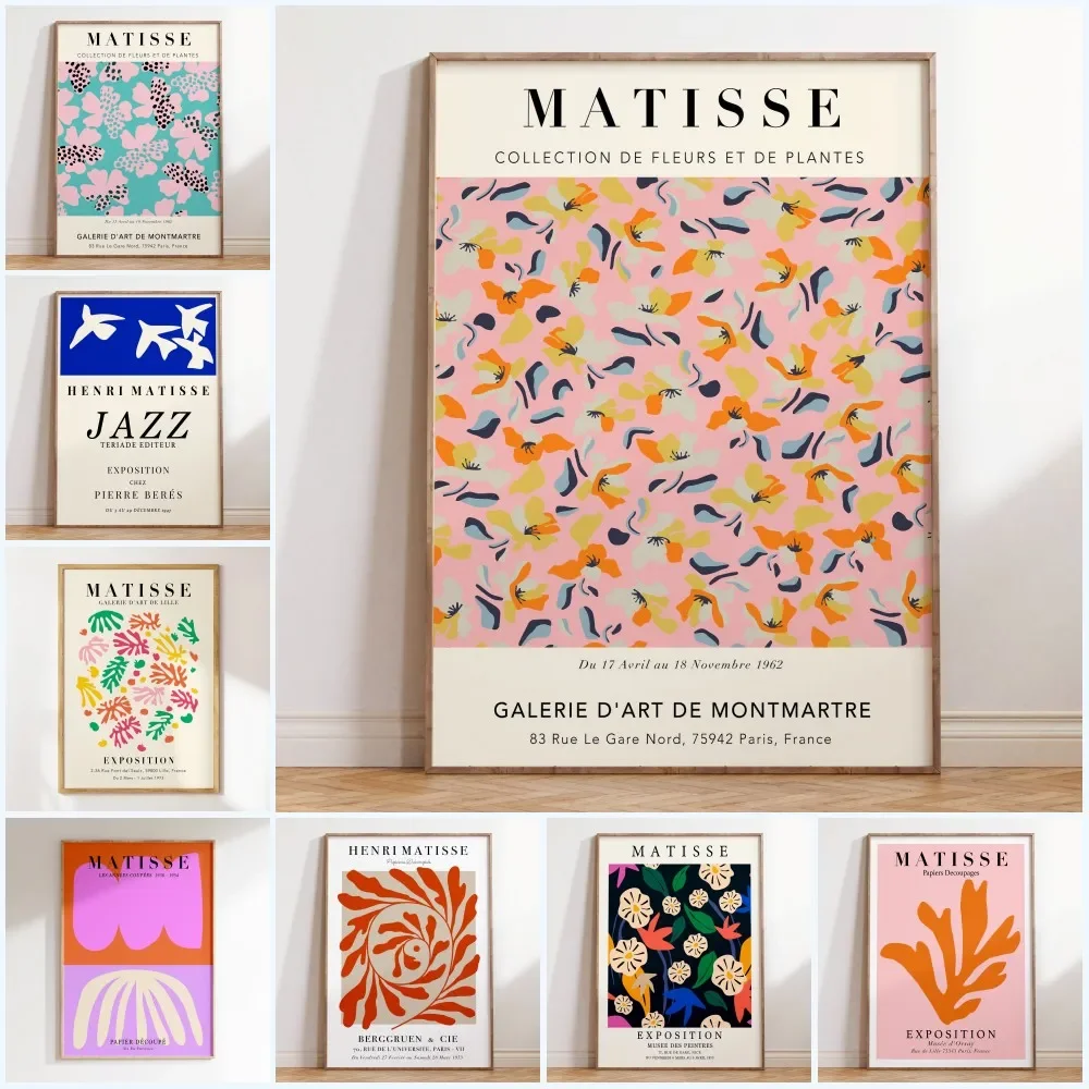 Abstract Flowers Matisse Poste - Photography Geometry recension och pris